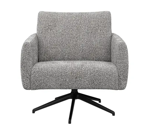 Drehsessel Lea - drehbar, Stoff, Zink