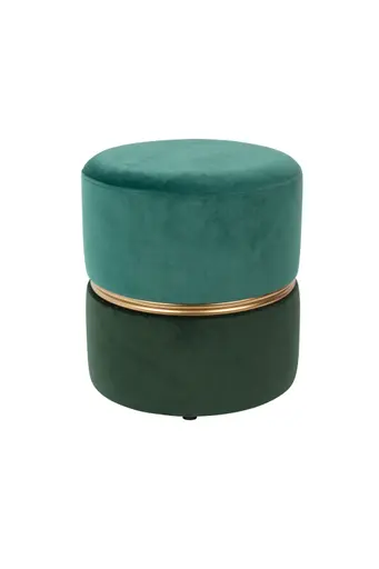 Hocker Svala B - Velour, Grün