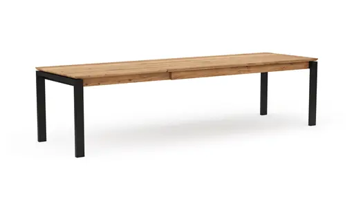 Esstisch Farmingdale - ausziehbar, LB ca. 200x90 cm, Eiche massiv, natur geölt