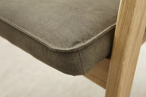 Armlehnstuhl Wilshere - Stoff, Dunkelgrün