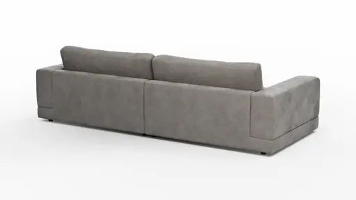 Sofa Juni - 3-Sitzer, Cord, Dunkelgrau