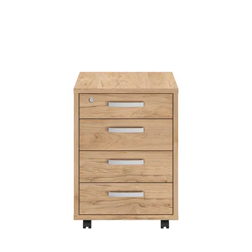 Rollcontainer- B ca.48 cm, Eiche Dekor