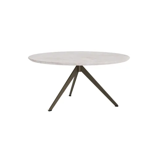 Couchtisch Volaris P - DH ca. 70x37 cm, HPL, Graubeige