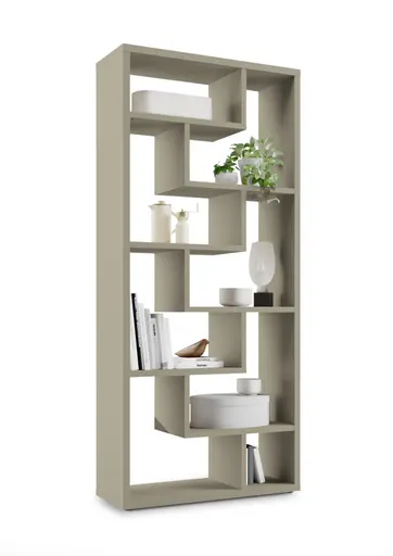 Raumteiler - B ca. 90 cm, Taupe