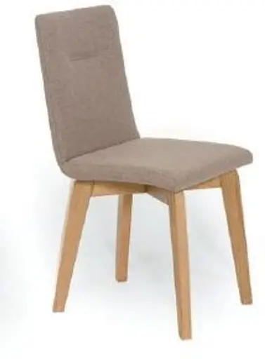 Stuhl - Webstoff, Taupe