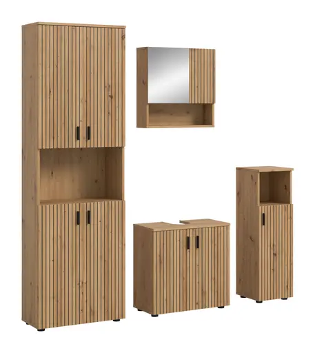 Standschrank - B ca. 30 cm, Artisan Eiche Nachbildung