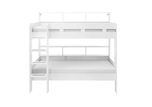 Etagenbett - Liegeflächen ca. 90x200 cm, Weiß