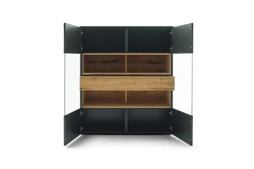 Highboard - Lack matt Anthrazit