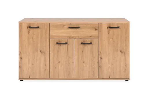 Sideboard- B a. 138 cm, Eiche Dekor