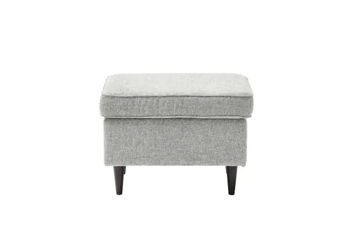 Hocker - Grau, Polyester