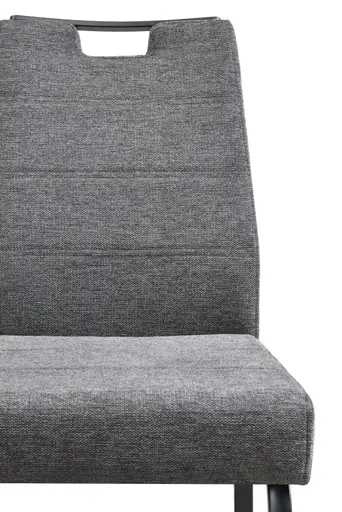 Stuhl - Webstoff, Anthrazit