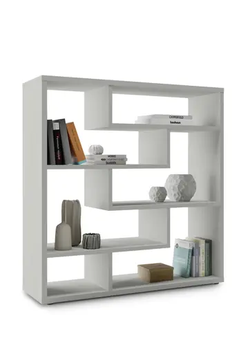 Raumteiler - B ca. 130 cm, Kreidegrau