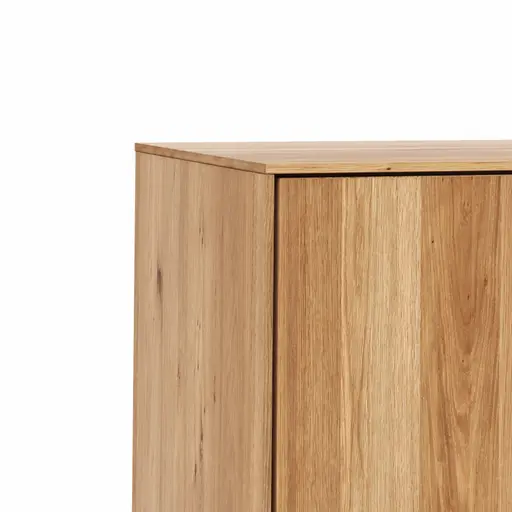 Sideboard Saratoga - Wildeiche massiv, natur geölt