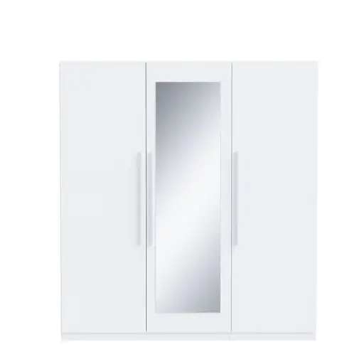 Drehtürenschrank FADI- B ca. 180 cm, Weiß