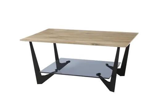 Couchtisch - LBH ca. 90x60x40 cm, Eiche massiv