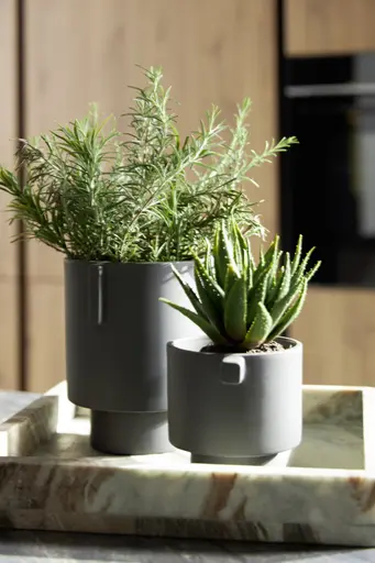 Inselküche 51.230 CO 5 525, Kaschmirbraun matt 