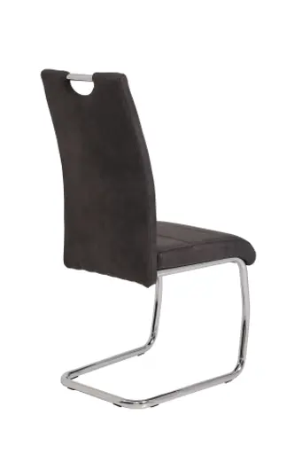 Freischwinger - Stoff, Anthrazit