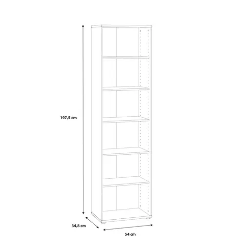 Regal FAIK - Eiche Dekor