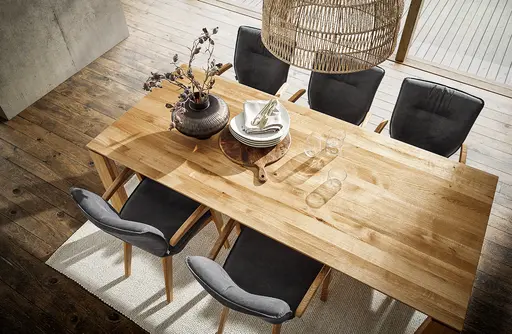 Armlehnstuhl Wilshere - Stoff, Anthrazit