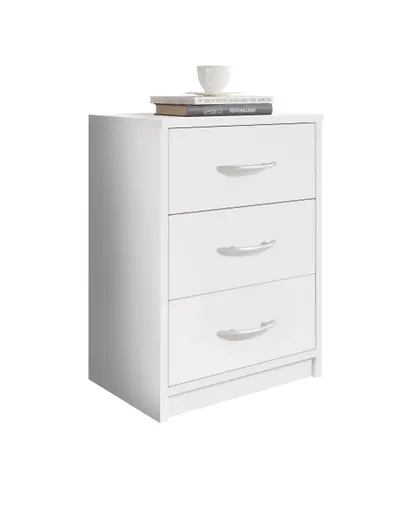 Nachtkommode - Weiß