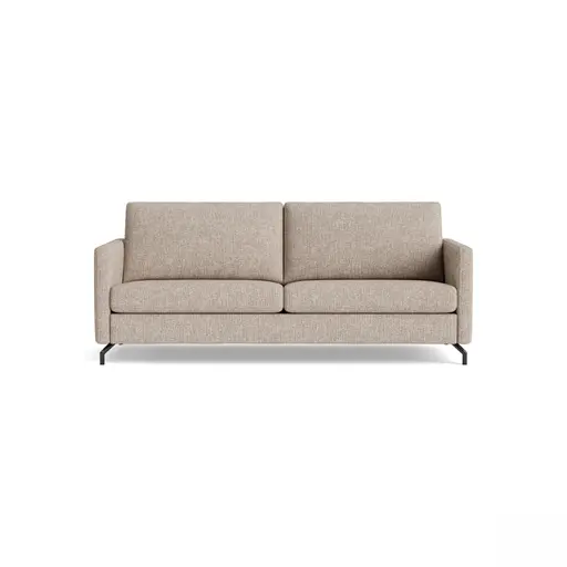 Sofa Cuneo Klassik - 3-Sitzer, Stoff, Beige