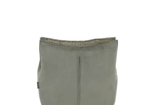 Armlehnstuhl MANDY - drehbar, Stoff, Grün