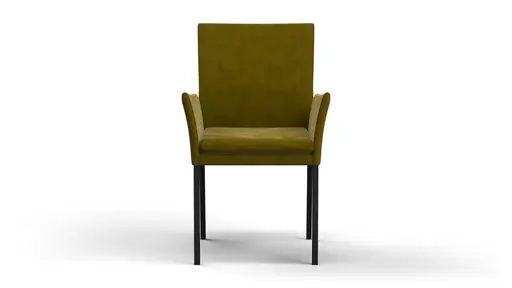 Armlehnstuhl Saragossa - Stoff, Moos