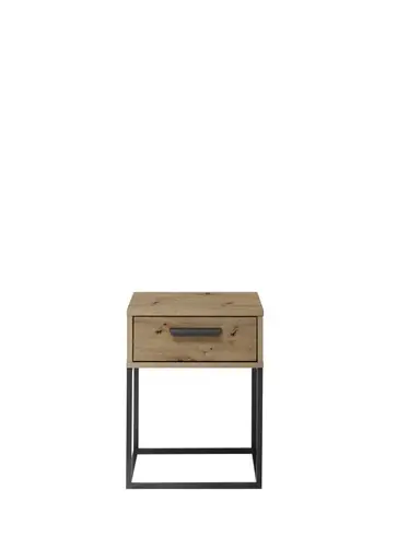 Nachtkonsole- Eiche Dekor