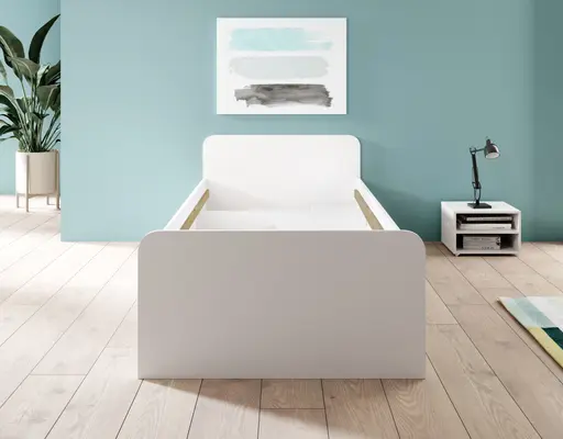 Kojenbett - Liegefläche ca. 90x200 cm, Weiß