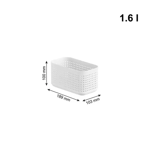 Korb XS - LBH ca. 18,9x10,3x10 cm