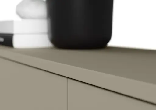 Kommode FAID- B ca. 124 cm, Taupe