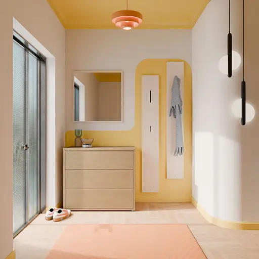 Kommode FAID- B ca.95 cm, Sandeiche Dekor
