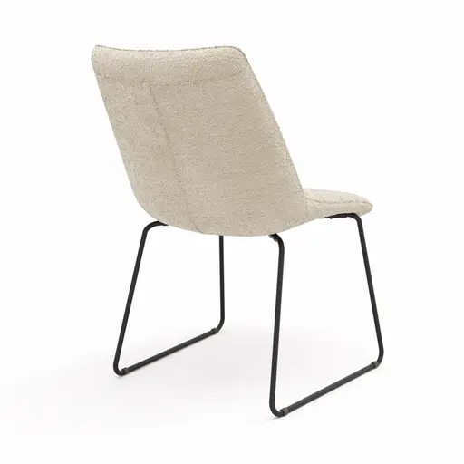 Stuhl Maluhia - Stoff, Beige