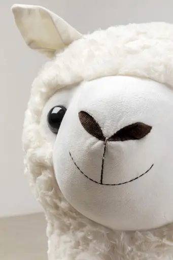 Deko-Figur - Weiß, Braun