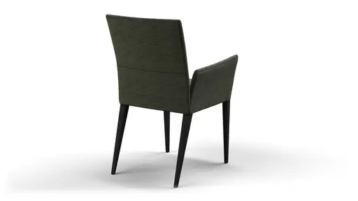 Armlehnstuhl Saragossa - Stoff, Eukalyptus