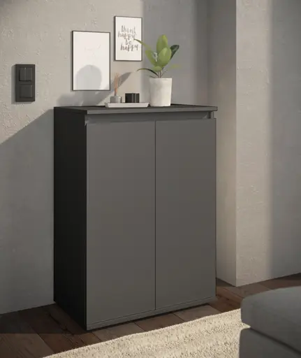Kommode - B ca. 60 cm, Anthrazit
