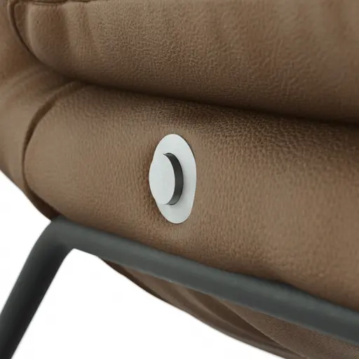 Liege Ferdinand - inkl. Relaxfunktion, Leder, Tabakbraun