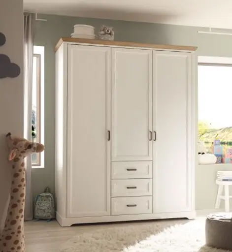 Kleiderschrank - B ca. 164 cm, Anderson Pine Nachbildung, Artisan Eiche Nachbildung