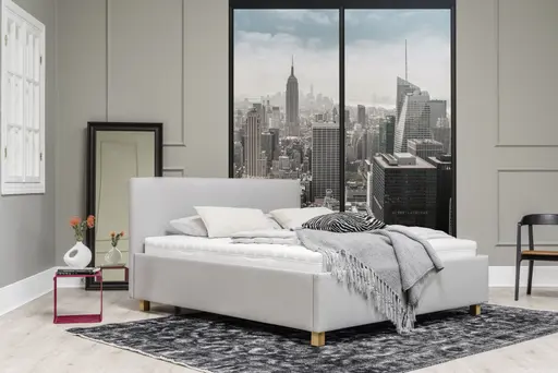 Polsterbett - Liegefläche 180x200 cm, Beige