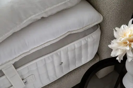  Boxspringbett Contur 4600 - Liegefläche  ca.180x200 cm, Boucle, Beige