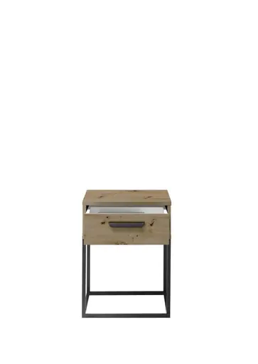 Nachtkonsole- Eiche Dekor