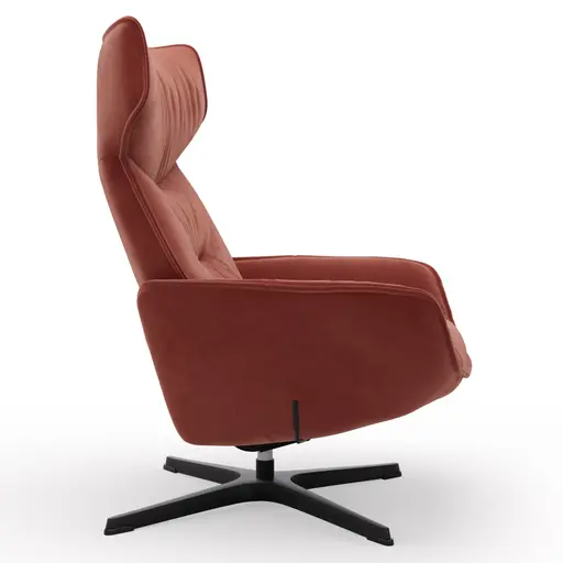 Relaxsessel Helge - Stoff, Koralle