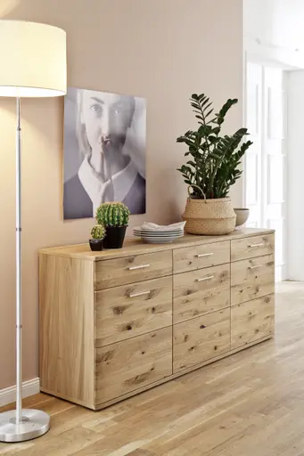 Sideboard - Eiche teilmassiv