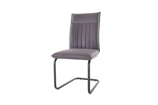 Freischwinger MAIZE - Stoff, Braun