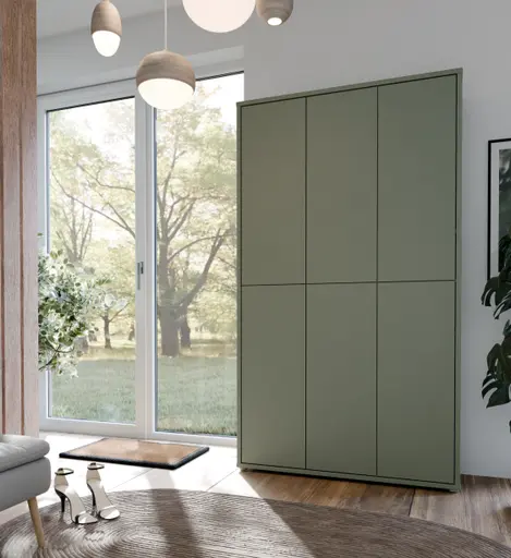 Schuhschrank FAID- B ca. 109 cm, Salbei