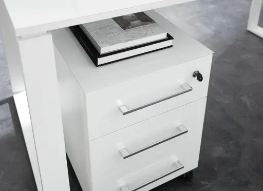 Rollcontainer GWEN - Weiß 