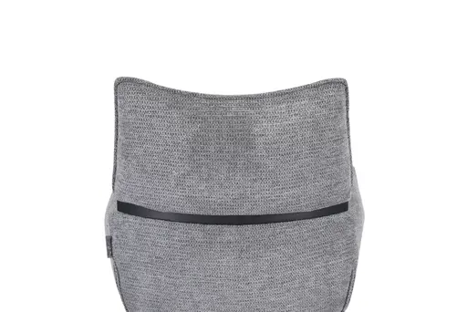 Armlehnstuhl MARJA - drehbar, Stoff, Grau