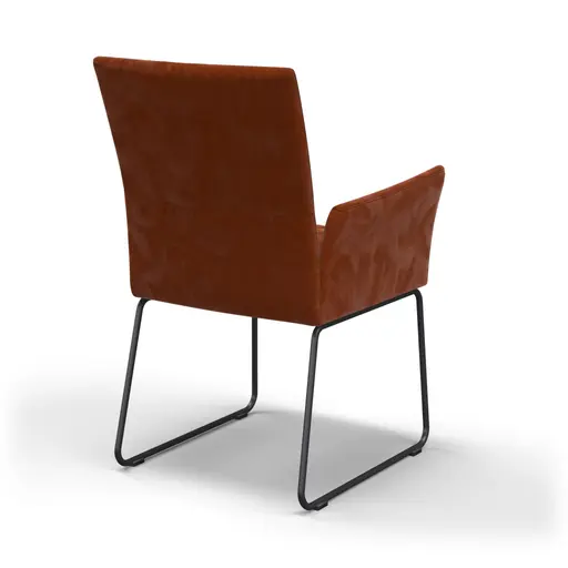 Armlehnstuhl Salamanca - Stoff, Rost