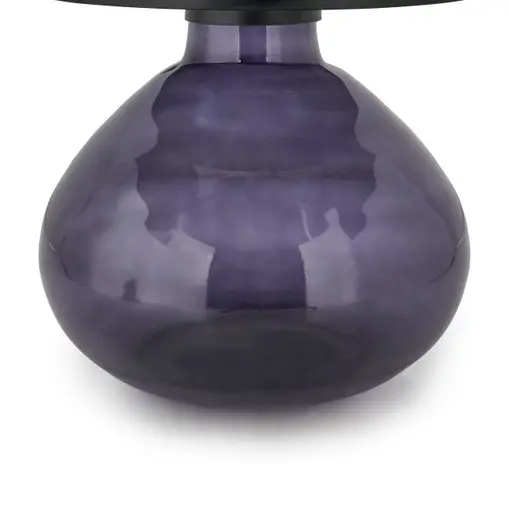 Beistelltisch - Ø/H ca. 44x39 cm, Schwarz