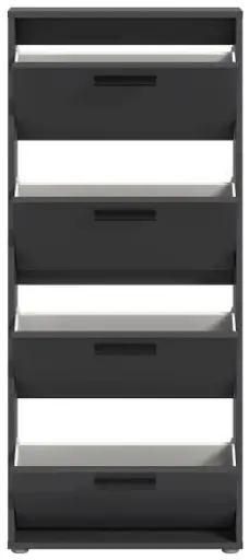 Schuhkipper - B ca. 59 cm, Anthrazit